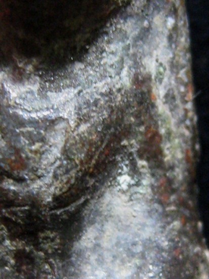 พระท่ากระดานน้อย กรุศาลเจ้า เนื้อตะกั่วสนิมแดง จ.ราชบุรี