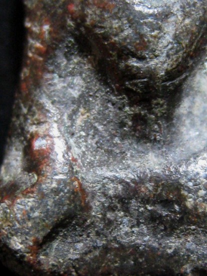 พระท่ากระดานน้อย กรุศาลเจ้า เนื้อตะกั่วสนิมแดง จ.ราชบุรี