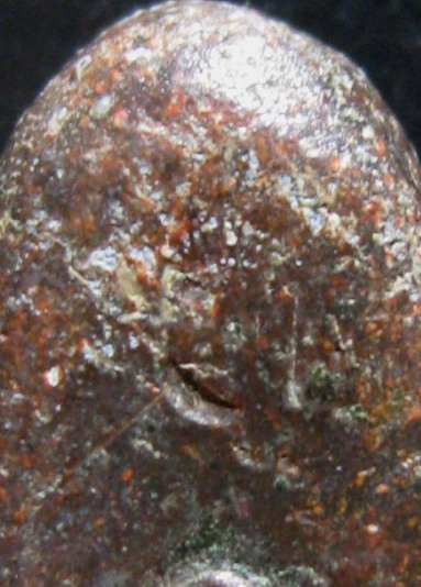 พระท่ากระดานน้อย กรุศาลเจ้า เนื้อตะกั่วสนิมแดง จ.ราชบุรี