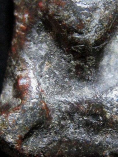 พระท่ากระดานน้อย กรุศาลเจ้า เนื้อตะกั่วสนิมแดง จ.ราชบุรี