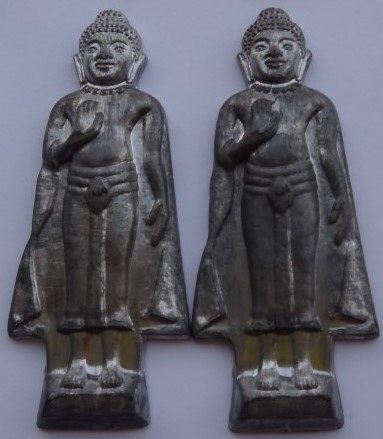 พระร่วงหน้าพระธาตุ ชลบุรี ปี17 หลวงปู่ทิมปลุกเสก มีกล่องเดิม ********** 2องค์ เคาะเดียว