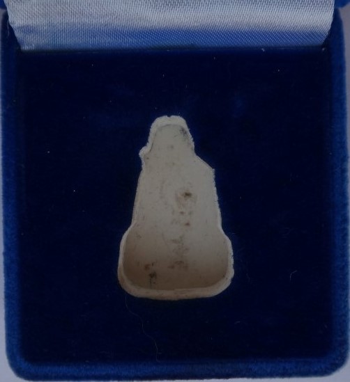 รูปหล่อโบราณ รุ่นแรก หลวงปู่ไข่ วัดลำนาว พิมพ์เล็ก ปี51 เคาะ เดียว1