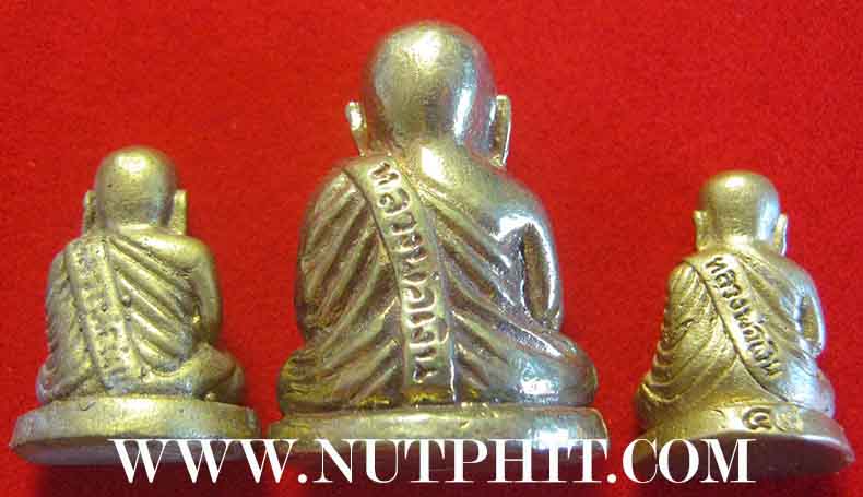 รูปหล่อหลวงพ่อเงิน ๓ องค์+เต่ามหาลาภ หลวงพ่อเงินจากพิจิตรแท้ ๆ *183