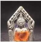 1 ใน 1000 องค์ พระขุนแผนออกศึกสวยกล่องเดิม (พิมพ์สองหน้านิยม)รุ่นหนึ่งในแผ่นดิน หลวงปู่หมุนปลุกเสก