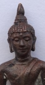 กริ่งหลวงพ่อศักดิ์สิทธิ์ หลวงปู่คำพันธ์ รุ่นแรกเจริญดี เนื้อนวะ 2 องค์ เคาะเดียว