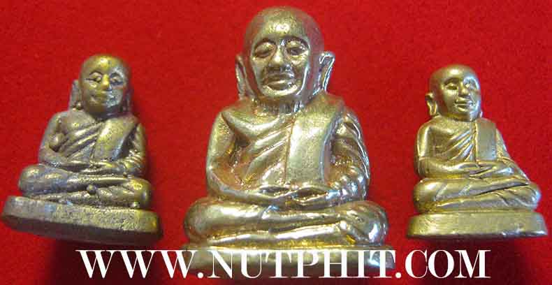 รูปหล่อหลวงพ่อเงิน ๓ องค์+เต่ามหาลาภ หลวงพ่อเงินจากพิจิตรแท้ ๆ *183
