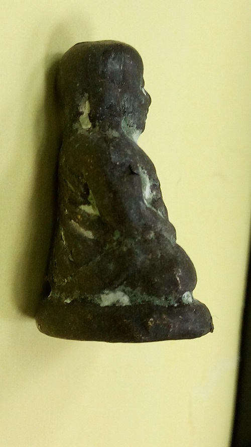 รูปหล่อหลวงพ่อเงิน วัดบางคลานรุ่นปืนแตกปี2528 พิมพ์นิยมเศียรเล็ก 2