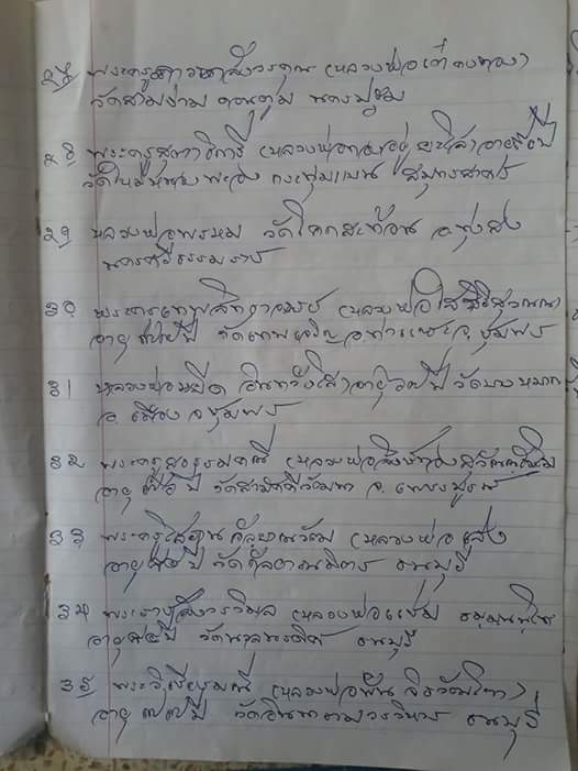 พระสมเด็จหลวงปู่เปียก วัดนาสร้าง จ.ชุมพร พิมพ์ทรงครุฑ ปี 11 พิธี 56 เกจิ
