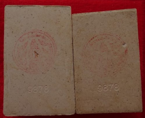  สมเด็จวัดระฆังย้อนยุค แตกลายงา 5องค์เคาะเดียว