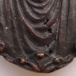 เหรียญหลวงพ่อโตวัดอินทรวิหาร รุ่นบูรณะอุโบสถเนื้อนวะ+เหรียญห ล่อสมเด็จโต วัดอิน ปี21 เคาะเดียว