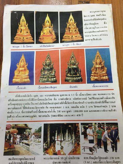  	พระบูชา7นิ้วพระพุทธชินราชในพระนามย่อว่า ญสส หลวงปู่หมุนร่วมป ลุกเสกพิธีใหญ่ปี2543