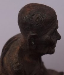 หลวงพ่อทวด เบ้าทุบ ก้นเงิน พ่อท่านพรหม วัดพลานุภาพ (ราคาจององค์ละ1200) เคาะเดียวคู่350