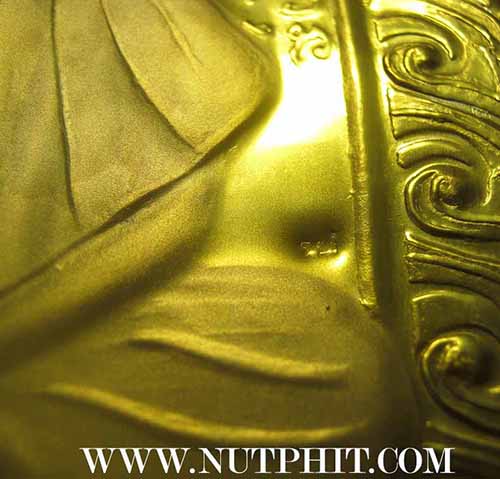 แผ่นปั๊มรุ่นแรก ลพ.เกษม เขมโก สำนักสุสานไตรลักษณ์ ลำปาง*106