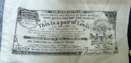 กางเกงยีนส์ Levi's 501 มือสอง (เคาะเดียว)