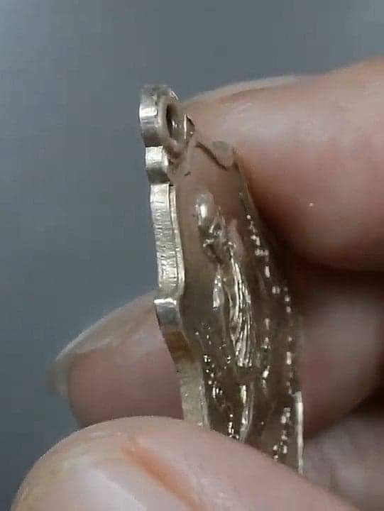 หลวงพ่อกวยหลังหนุมานเชิญธง อรหังเต็ม ปี 2521