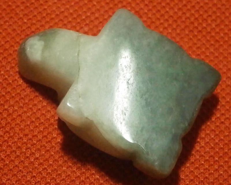 เต่ามงคล เนื้อหยกแท้จากประเทศพม่า สวยมากๆ ขนาด 3.4 x 2.3 x 1.5 ซม. #228