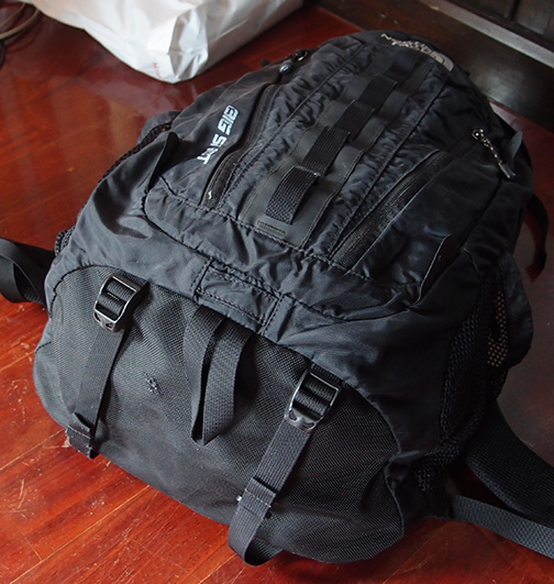 ตัดใจขาย!! เป้ The North Face ของแท้ สีดำ Big Shot ขนาด33ลิตร