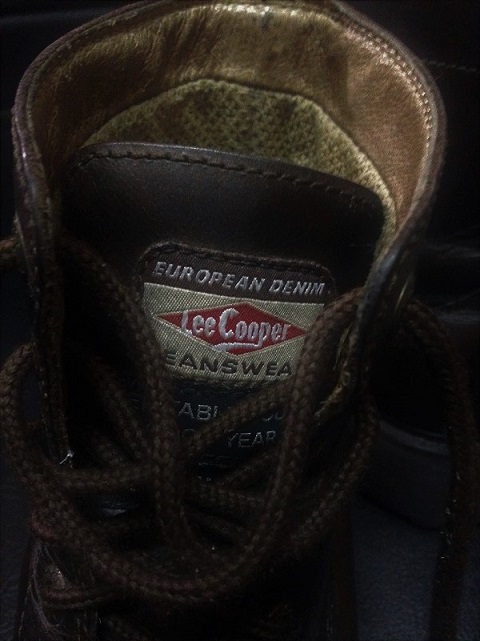 รองเท้า lee cooper boots เบอร์ 43 ยาว 27.0 cm