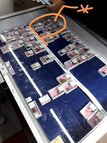 พระปิดตาหลวงพ่อปาน (วัดเครือวัลย์) พิมพ์กลาง หลังแบบ