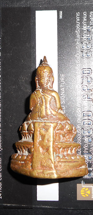 พระพุทธ ไม่ทราบที่ สูง 5 ซ.ม. กว้าง 3 ซ.ม.
