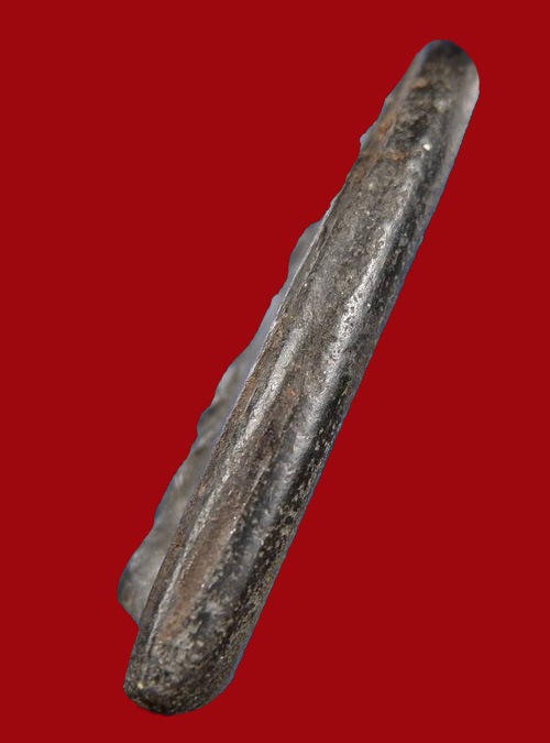 พระพิมพ์บัวเล็บช้าง เนื้อดิน กรุวัดชนะสงคราม กรุงเทพฯ 