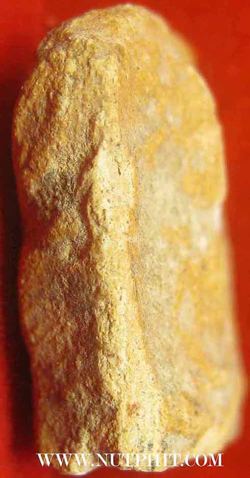 พระแผง ตัดเดี่ยว เนื้อดิน กรุพระธาตุนาคูน+บัตรรับรองพระแท้*169