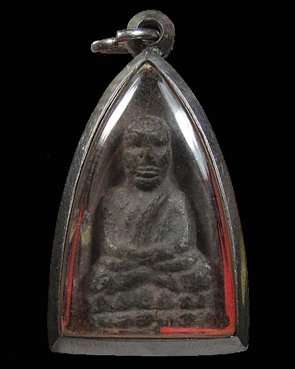 หลวงพ่อทวด ปี 2502 พิมพ์ใหญ่ เนื้อว่าน วัดโพธิ์ กทม.ตลับพุก