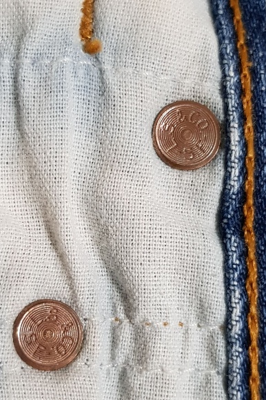 Levi's 501XX หมึกดำ USA ปี 1995 ป้ายซิลเวอร์