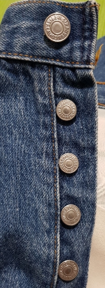 Levi's 501XX หมึกดำ USA ปี 1995 ป้ายซิลเวอร์