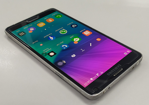 Samsung Galaxy NOTE 4 สีดำ ของแท้ พร้อมเคสและฟิลม์กระจก