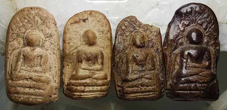 พระคงกรุเก่าองค์ใหญ่ โพธิ์เด้ง สภาพหักซ่อม เคลือบผิวพร้อมบัตรรับรองครับท่าน