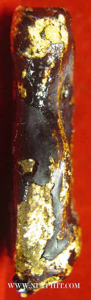 พระปิดตา ลป.เหรียญ เส้นด้ายผงจุ่มรัก พ.ศ.๒๔๙๗+บัตรรับรองพระแท้*164