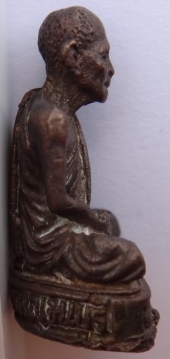 รูปหล่ออุดกริ่ง หลวงปู่เหรียญ วัดหนองบัว กาญจนบุรี เคาะเดียว