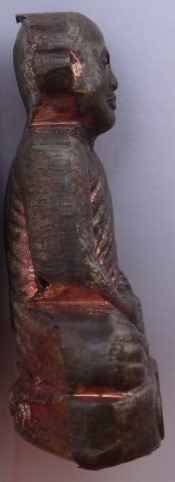 รูปเหมือนปั๊ม หลวงพ่อชำนาญ วัดบางกุฎีทอง เนื้อนวะ ไตรมาส 53 เคาะเดียว