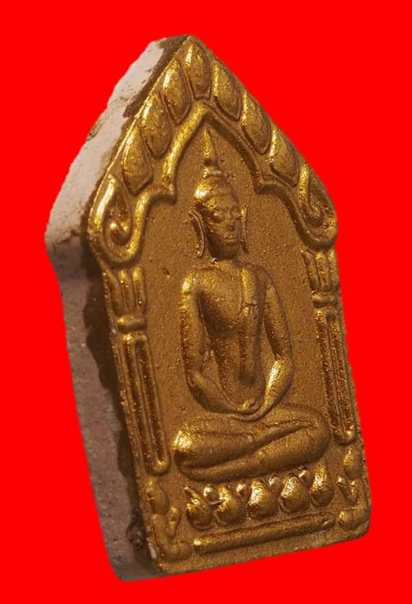 พระขุนแผนพรายกุมาร ปี46 เนื้อชมพู ตะกรุดเงินคู่ สวยงามตามภาพครับท่าน