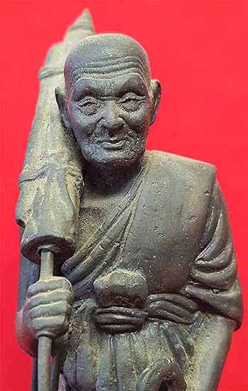 พระบูชาหลวงปู่ทวด วัดพะโคะ รุ่นแรก พ.ศ. ๒๕๑๕ สภาพสวยกริ๊บ+บัตรรับรองพระแท้*ส109