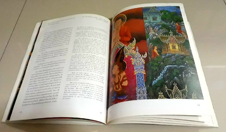 หนังสือภาพจิตรกรรมฝาผนัง วัดพุทธปทีป ครับ