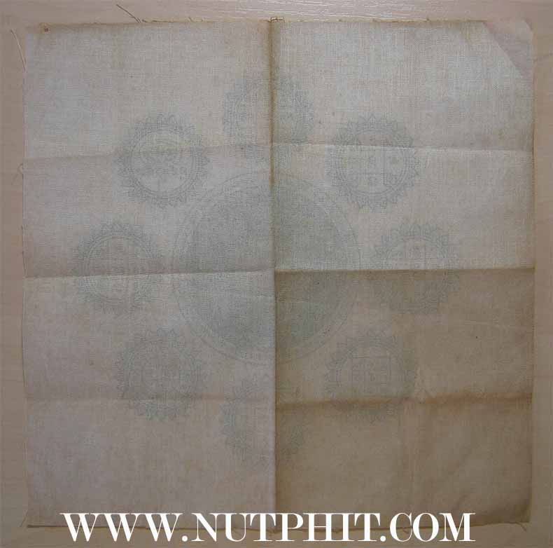 ผ้ายันต์วัดสารนาถฯ ระยอง พ.ศ.๒๕๑๑ ลป.ทิม วัดละหารไร่ปลุกเสก+บัตรรับรองพระแท้*182