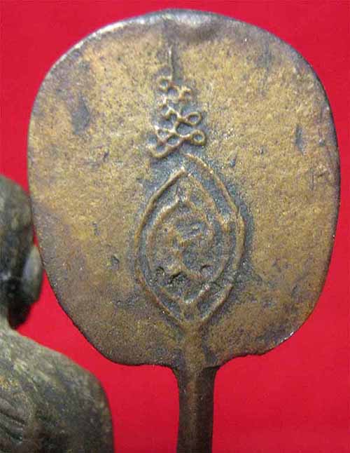 หล่อโบราณ หลวงพ่อเงิน วัดบางคลาน(ออกวัดท้ายน้ำ) สวยเดิมขี้เบ้าเต็ม ๆ*37