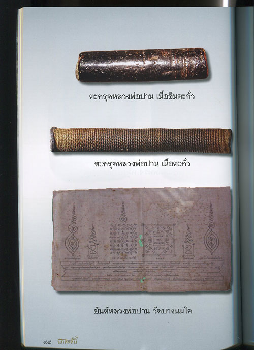 หนังสือ คัมภีร์นักสะสม พระเครื่อง หลวงพ่อปาน วัดบางนมโค พระนครศรีอยุธยา