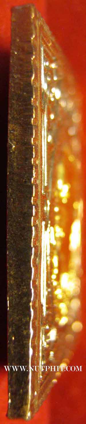 เหรียญแสตมป์ ลพ.เกษม เขมโก สำนักสุสานไตรลักษณ์ ลำปาง*187