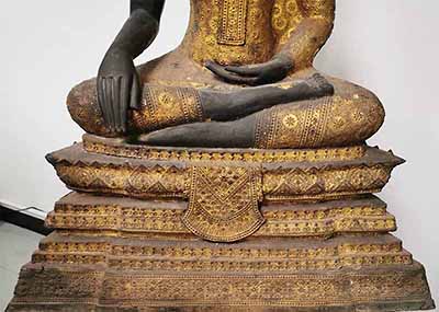 ที่สุดแห่งความหายาก พระบูชาสมัยรัตนโกสินทร์แท้ ๆ สวยสมบูรณ์องค์ใหญ่ยักษ์+บัตรรับรองพระแท้*242