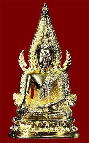 พระพุทธชินราช อินโดจีน สภาพแชมป์ พิมพ์แต่งจีวรดอก สวยงดงามดั่งทองคำแท้ งานช่างโอวเล็กปราณีตศิลป์*37