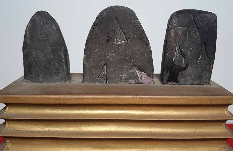 เพชรยอดมงกุฎแห่งพระภูธราวดีปี ๐๖ พระชุดคะแนนครบชุด 3 องค์ ท่านขุนพันธฯ,อ.นำ+บัตรรับรองพระแท้ 3 ใบ*20