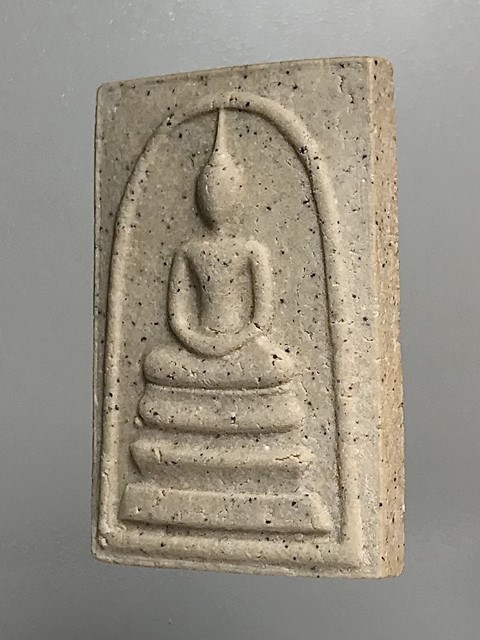 สมเด็จพุฒาจารย์ (โต พรหมรังสี)อนุสรณ์ฯ122ปี วัดระฆังโฆสิตาราม กรุงเทพฯ เนื้อผงพิมพ์ใหญ่ จุดฐานล่าง