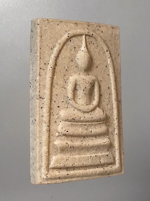 สมเด็จพุฒาจารย์ (โต พรหมรังสี)อนุสรณ์ฯ122ปี วัดระฆังโฆสิตาราม กรุงเทพฯ เนื้อผงพิมพ์ใหญ่ จุดฐานล่าง