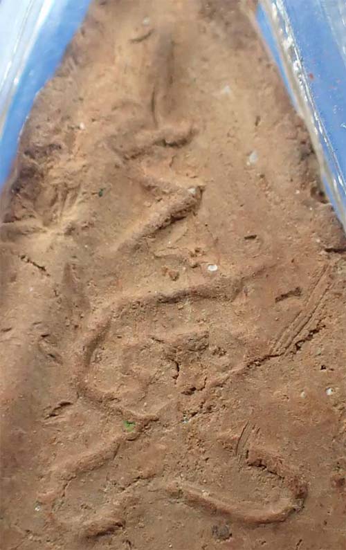 พระพุทโธน้อย แม่ชีบุญเรือน หลังยันต์เฑาะว์ดอกบัว+บัตรรับรองพระแท้*33