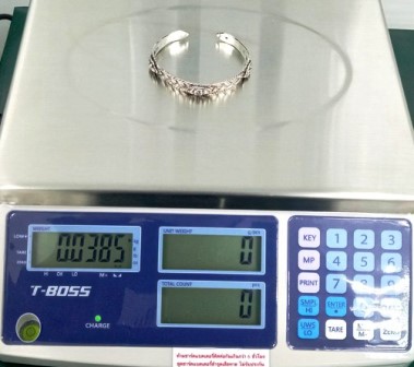 กำไลเนื้อเงินวัดท้องคุัง  อ่างทอง