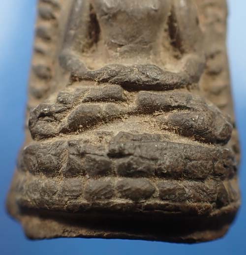 พระลือหน้ายักษ์ หลวงปู่แหวน วัดดอยแม่ปั๋ง เชียงใหม่ พ.ศ.๒๕๑๖+บัตรรับรองพระแท้*20