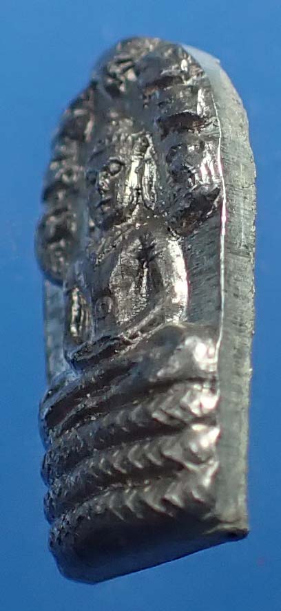พระนาคปรกใบมะขาม รุ่นแรก ปี 2521 เนื้อเงินหายากที่สุด สภาพแชมป์ประเทศไทย+บัตรรับรองพระแท้*72